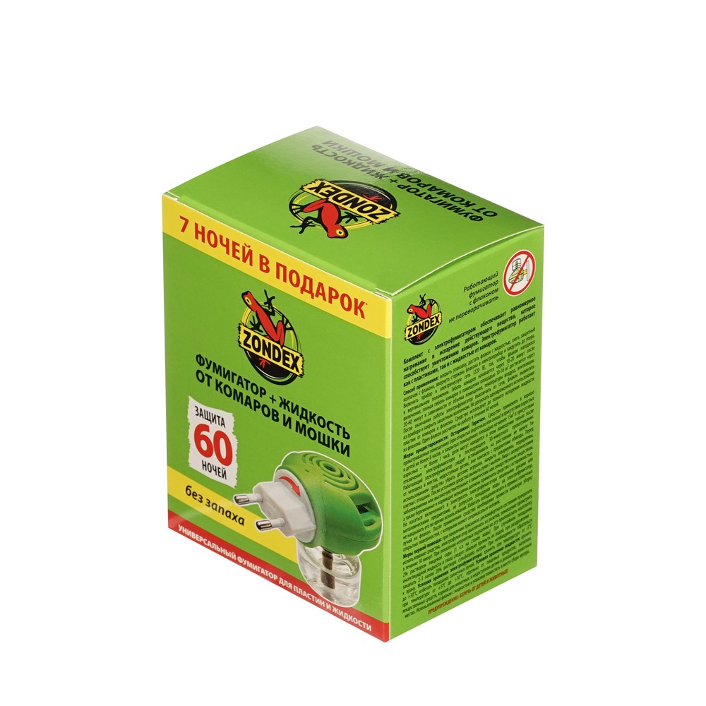 Zondex от ком.фум.+жидкость60ноч45мл