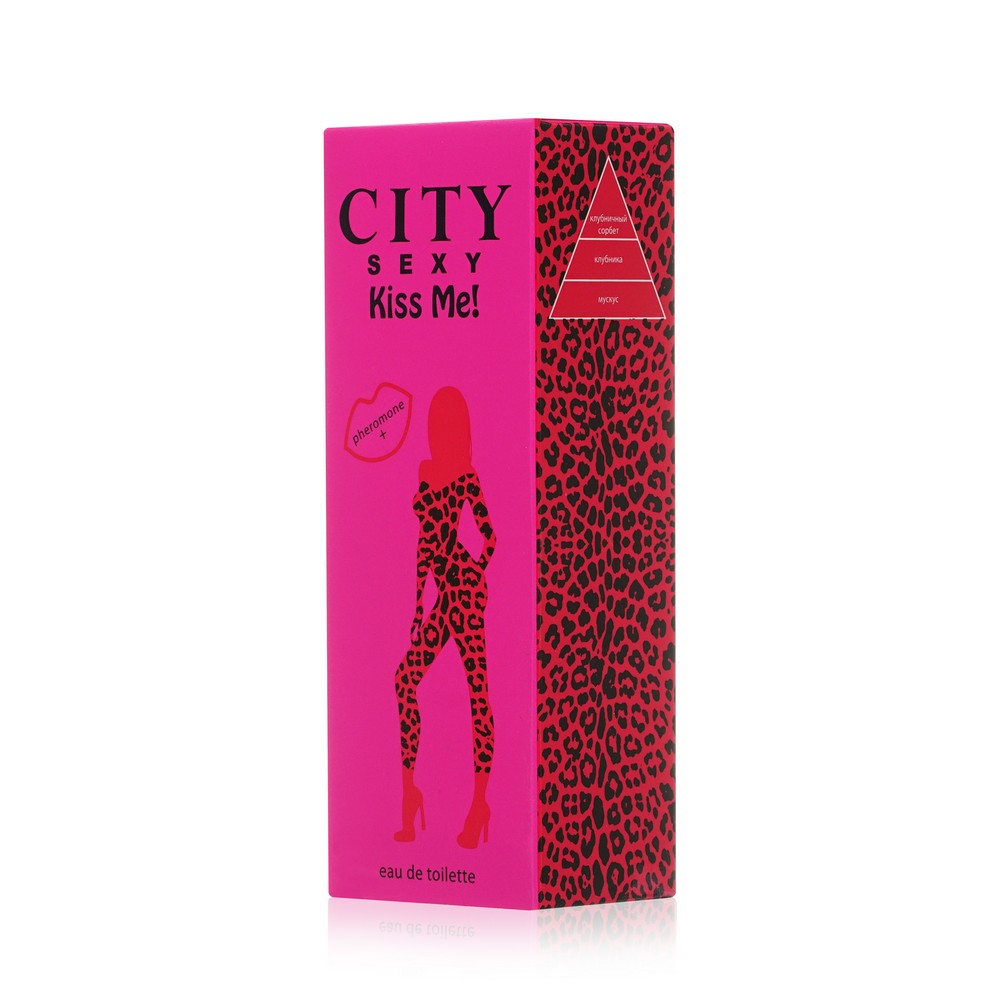 Туалетная вода City Sexy женская " Kiss Me " 60мл