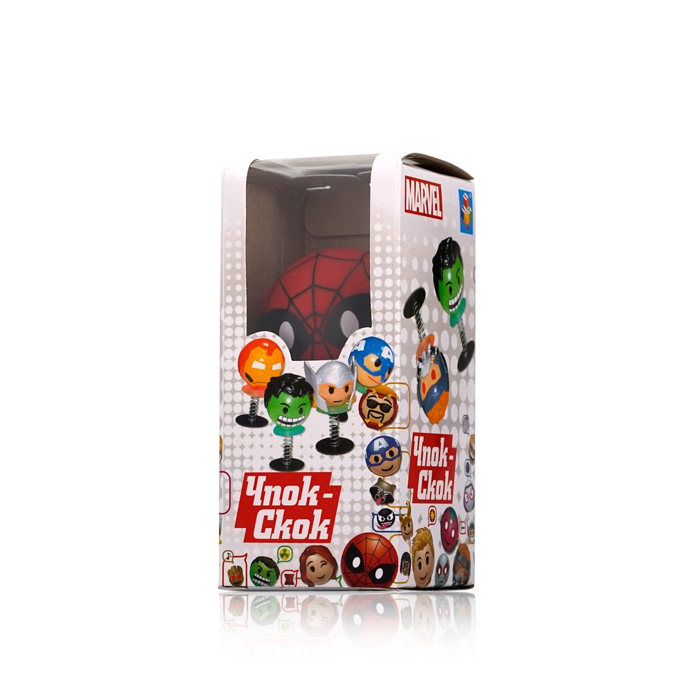 Игрушка - прыгун 1 Toy " Чпок-Скок Marvel