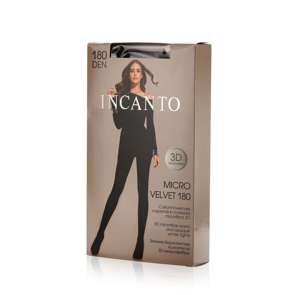 Женские колготки Incanto 180den Nero 3 размер