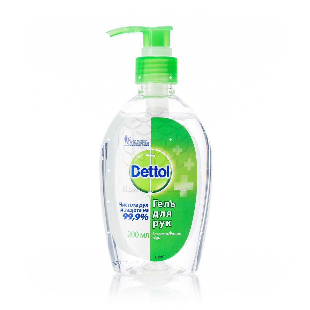 гель для рук Dettol антибактериальный 200мл