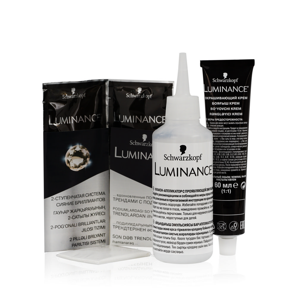 Стойкая краска для волос Luminance 10.14 Кристальный блонд