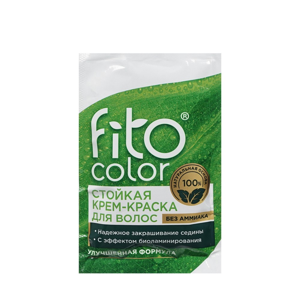 крем - краска ФИТОкосметик FitoColor стойкая для волос 7.3 Карамель 125мл