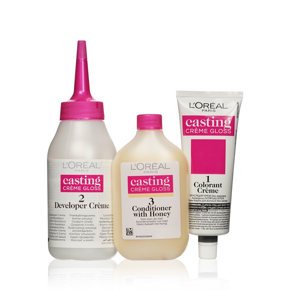 крем - Краска L`Oreal Casting creme gloss стойкая для волос 515 Морозный шоколад