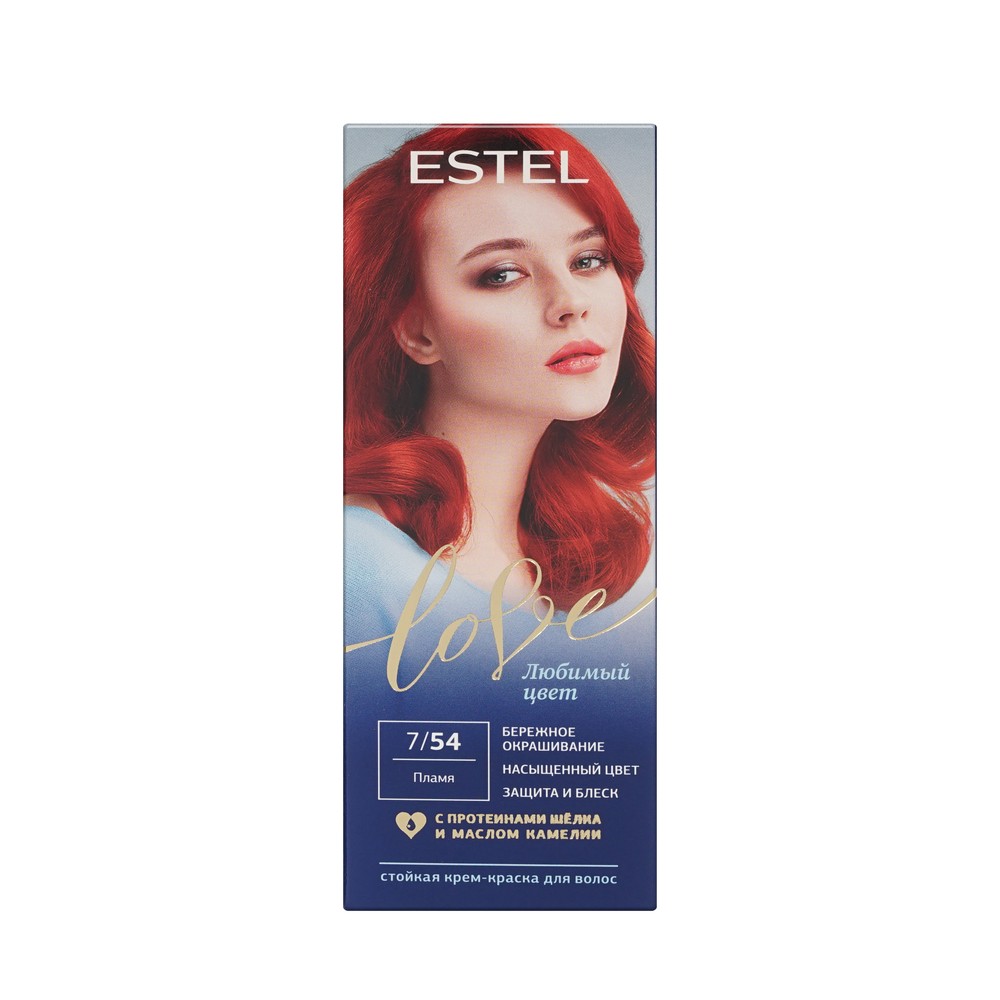 Love краска для волос 7/54 Пламя 1ШТ