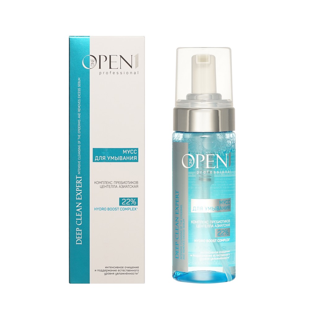 OPEN ONE 1 д/лиц мусс с муцин улит150мл