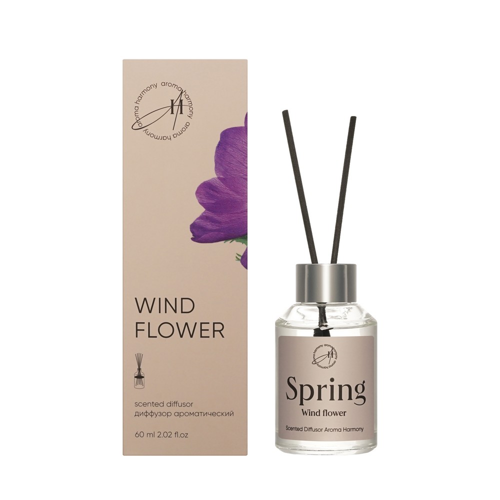 Aroma Harmony Spring освеж воздуха декор диффузор ароматич. Wind Flower 60МЛ