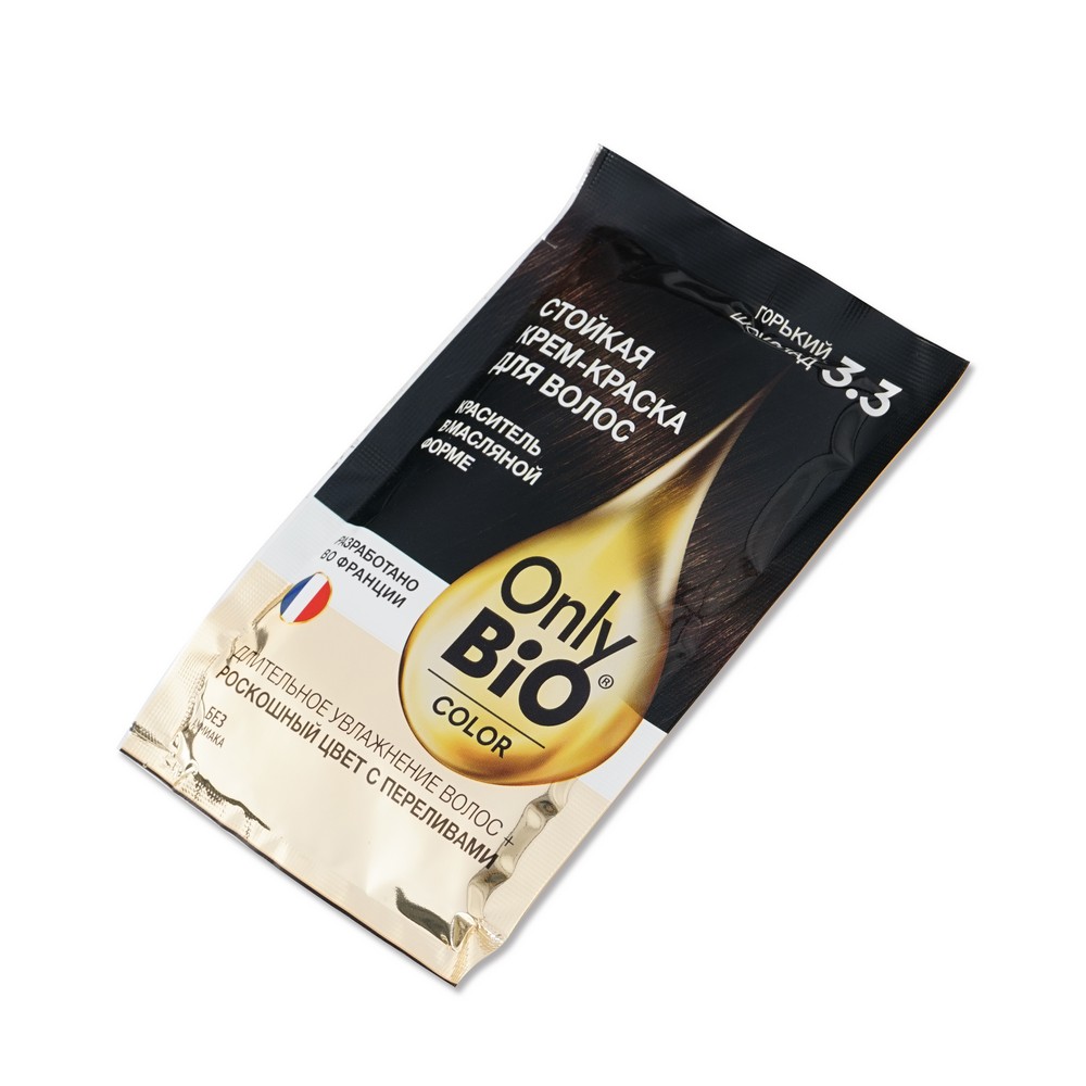 Крем - краска для волос Only Bio Color 3.3 , Горький шоколад , 115мл