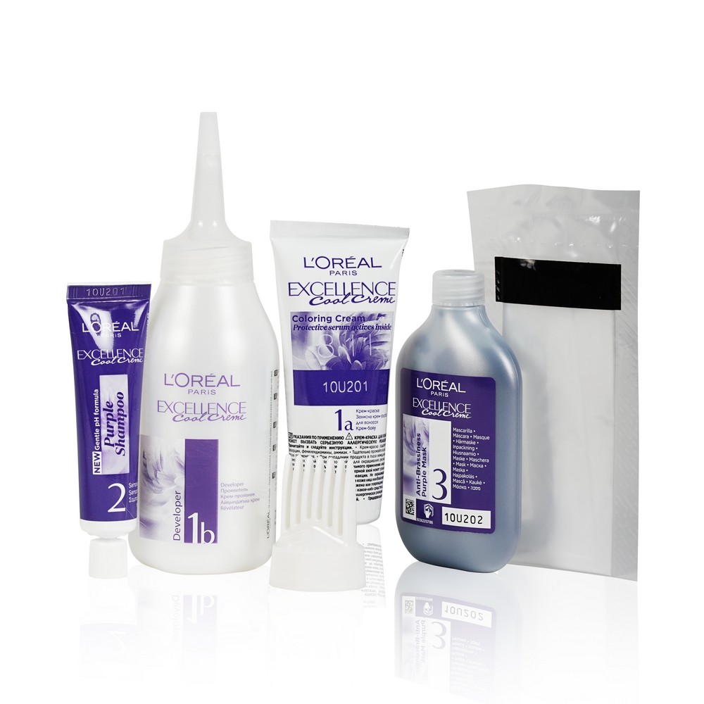 Стойкая крем - краска для волос L'Oreal Paris Excellence Cool Creme 8.11 Ультрапепельный светло-русый