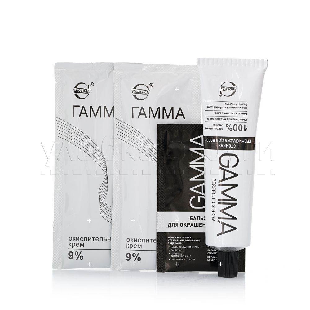 Стойкая краска для волос GAMMA 7.75 Ореховое пралине