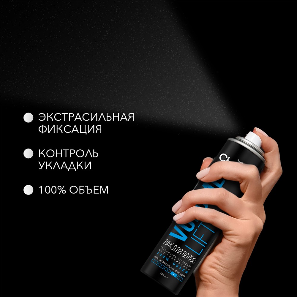 Лак для укладки волос Syoss Volume Lift Сверхсильная фиксация (4) 400мл
