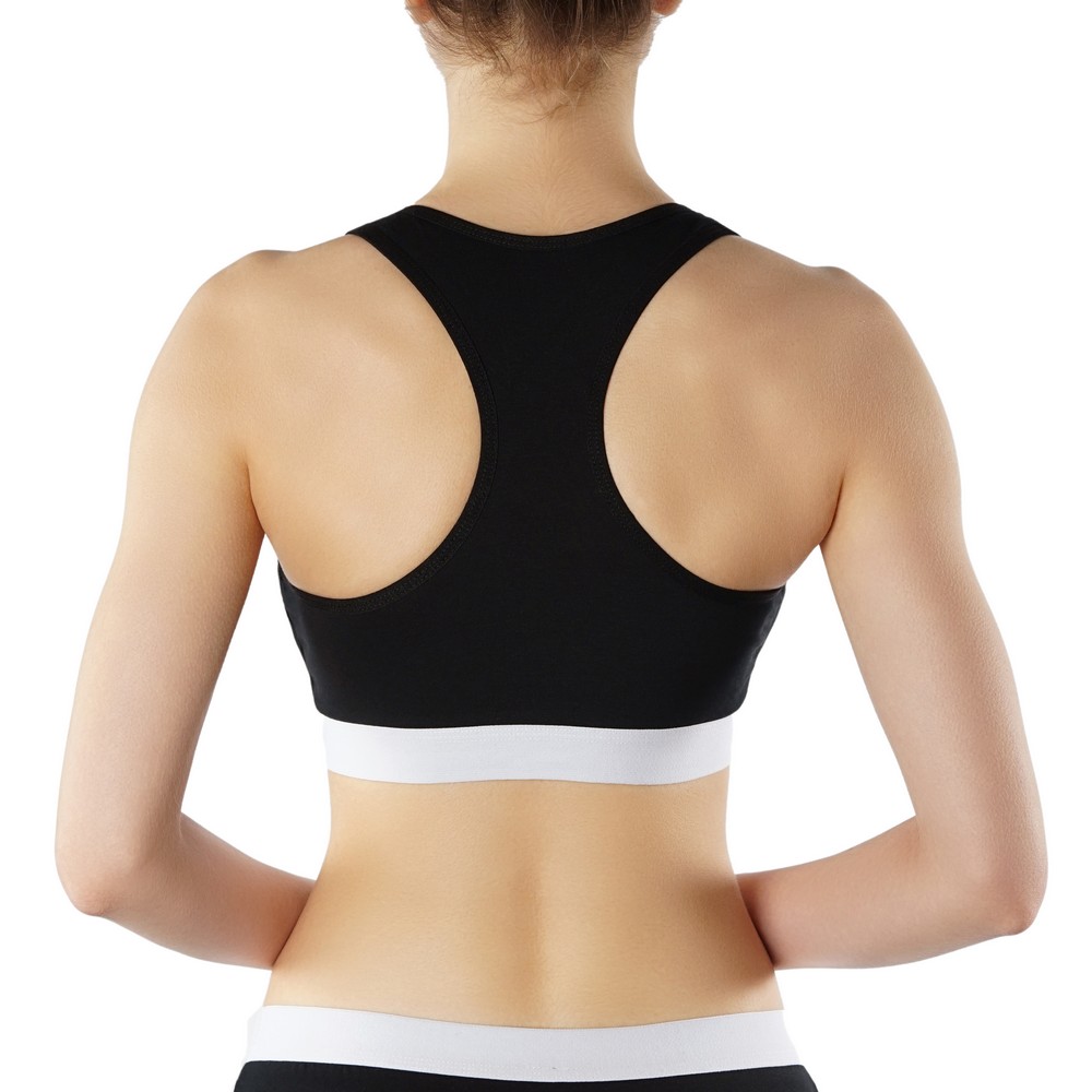 Бюстгалтер - топ Atto Basic Bra , Черный , M