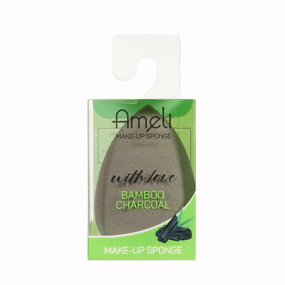 Ameli косм. акс. спонж для мак. Бамбук углем