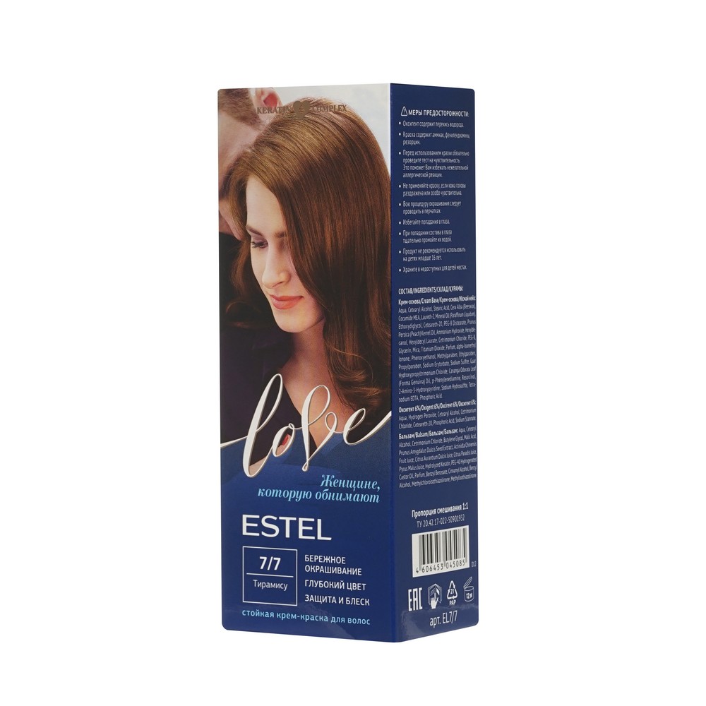 Love краска для волос 7/7 Тирамису