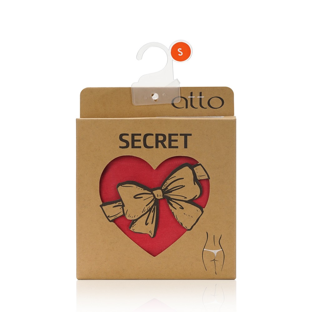 Женские трусы - стринги Atto Secret , Малиновый , S