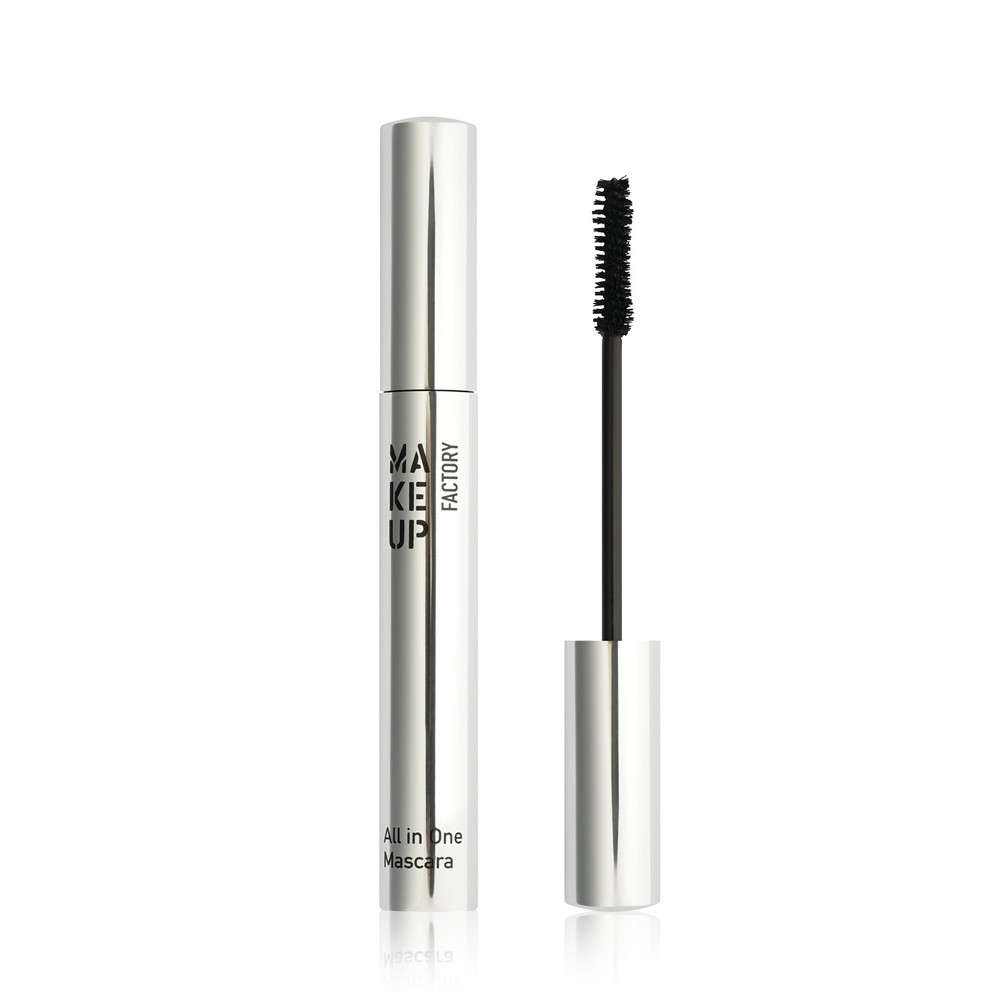 Тушь для ресниц Make Up Factory All in One 01 Черный 9мл