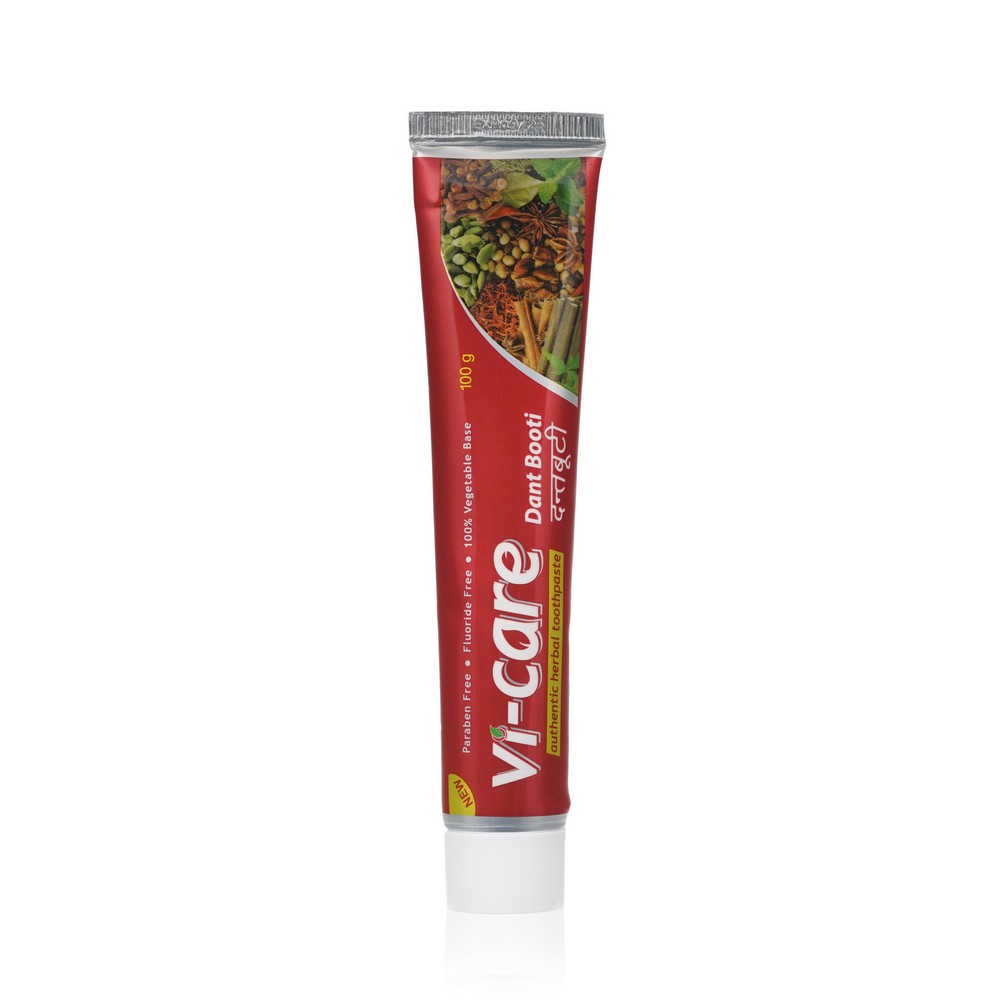 Зубная паста Vi-care " Dant Booti Herbal " 100г