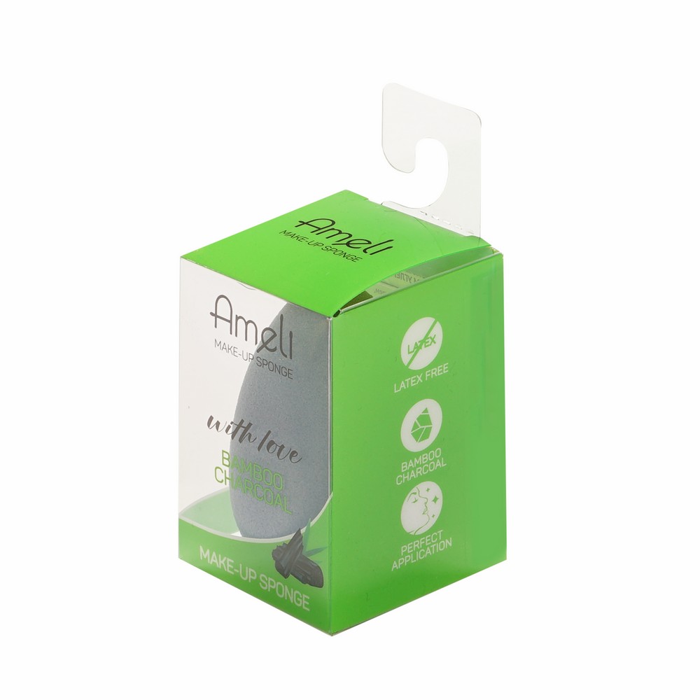 Ameli косм. акс. спонж для мак. Бамбук углем