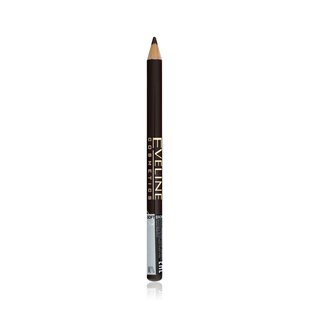 Карандаш для бровей Eveline EYEBROW PENCIL Soft Brown
