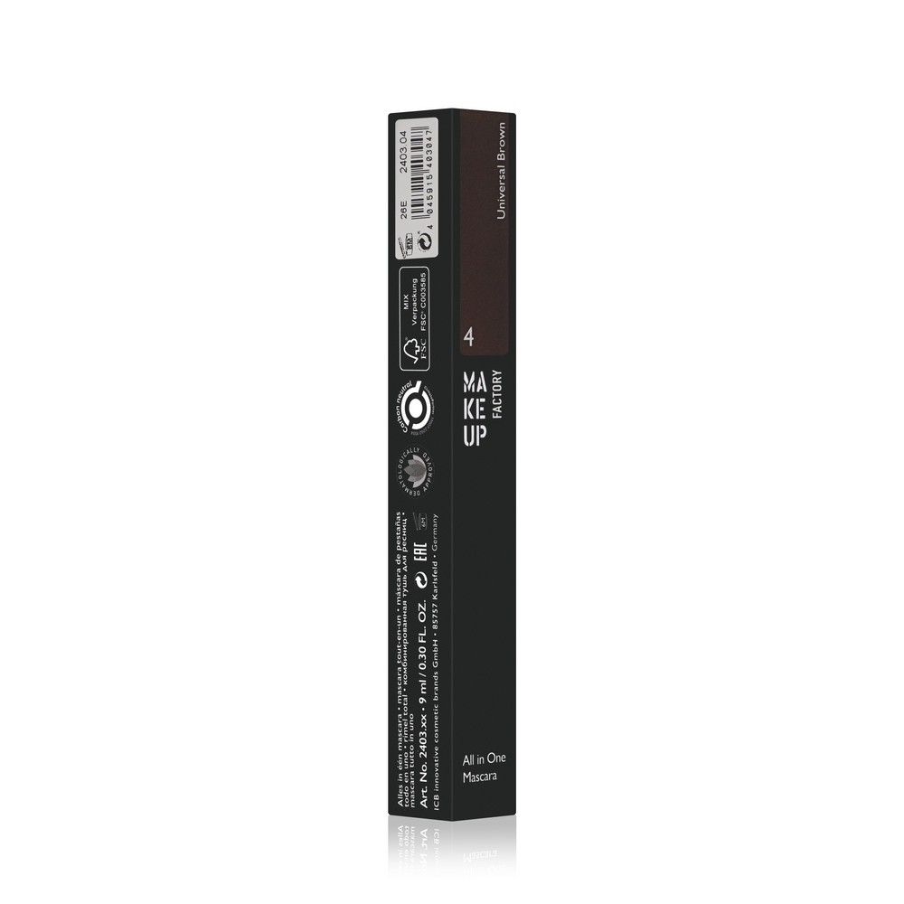 Тушь для ресниц Make Up Factory All In One Mascara 04 9мл