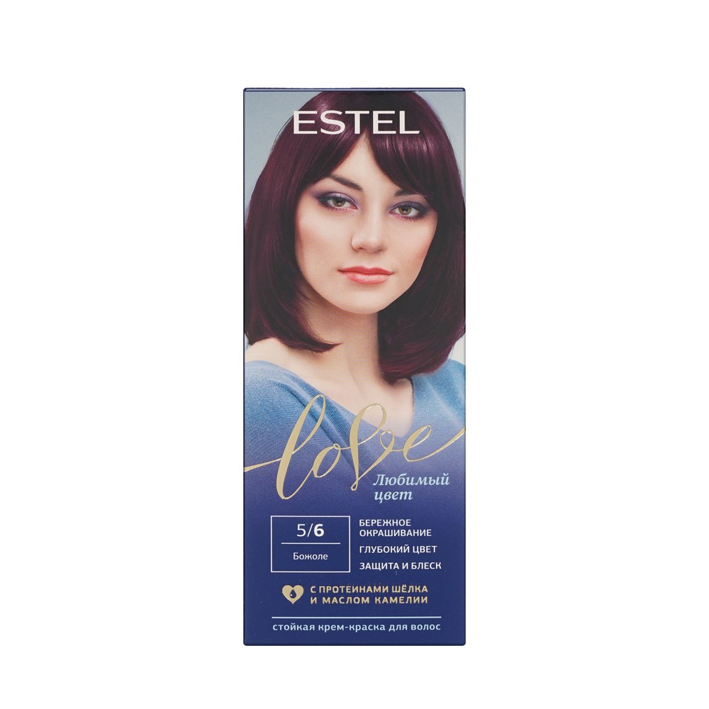 ESTEL LOVE краска для волос 5/6 Божоле 1ШТ