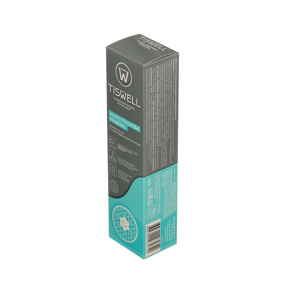 TISWELL зуб паста леч. NANO ПЛОМБА Mineral 110Г