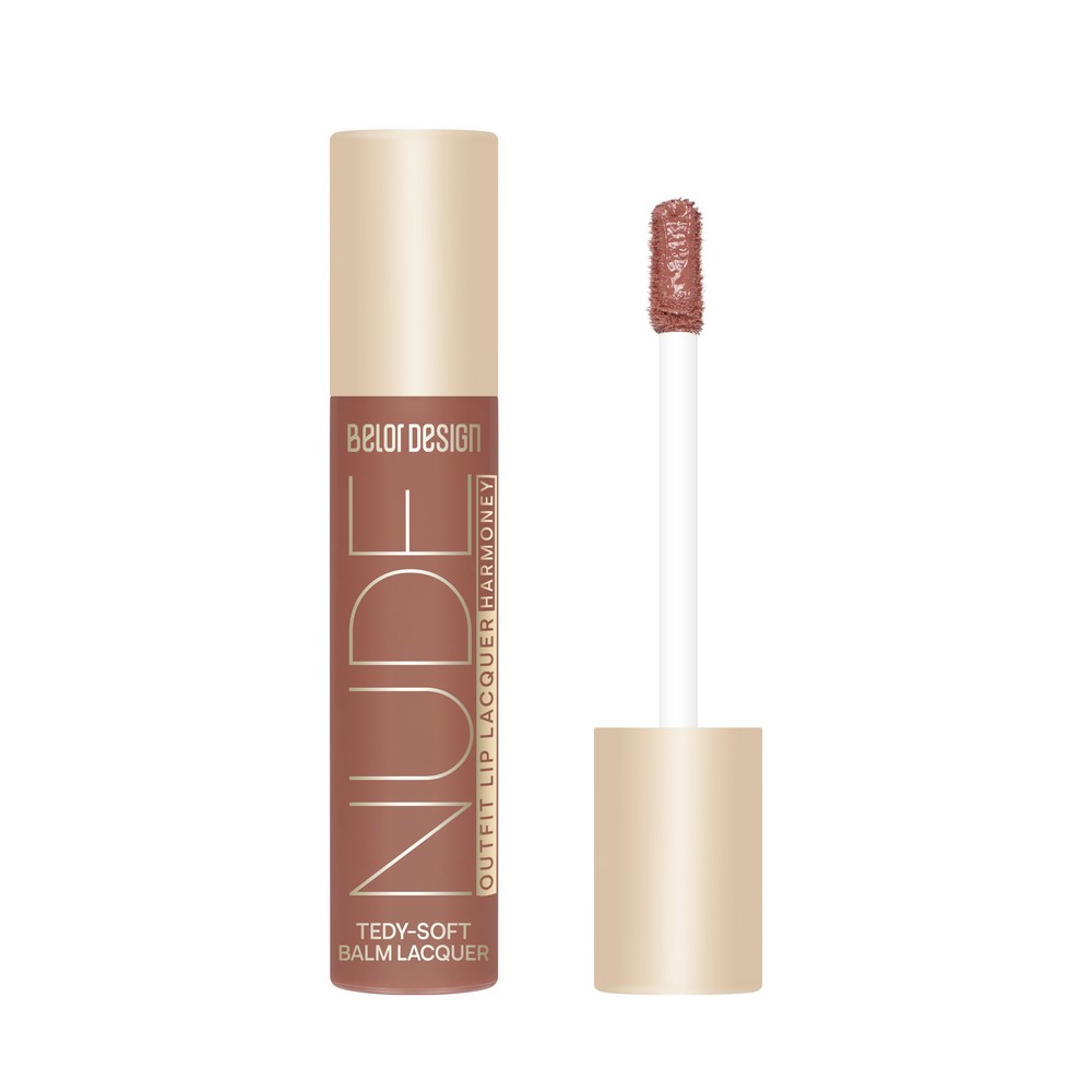 BelorDesign Nude Harmony для губ блеск лаковый тон 28 4,1Г