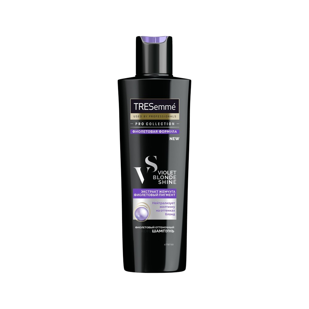 Шампунь для волос Tresemme Violet Blonde Shine оттеночный фиолетовый 250мл