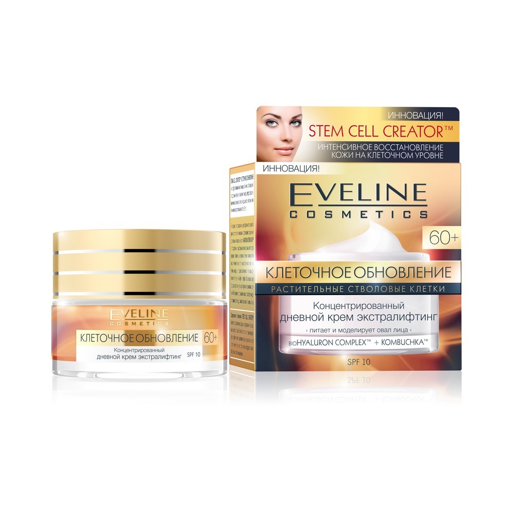 Eveline Клеточ Обнов д/лиц кр60+днев50мл