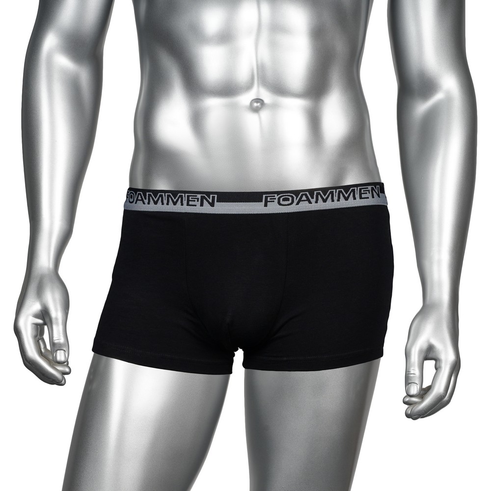 Мужские трусы - боксеры Foammen Fo5085-1 , черные , XXL
