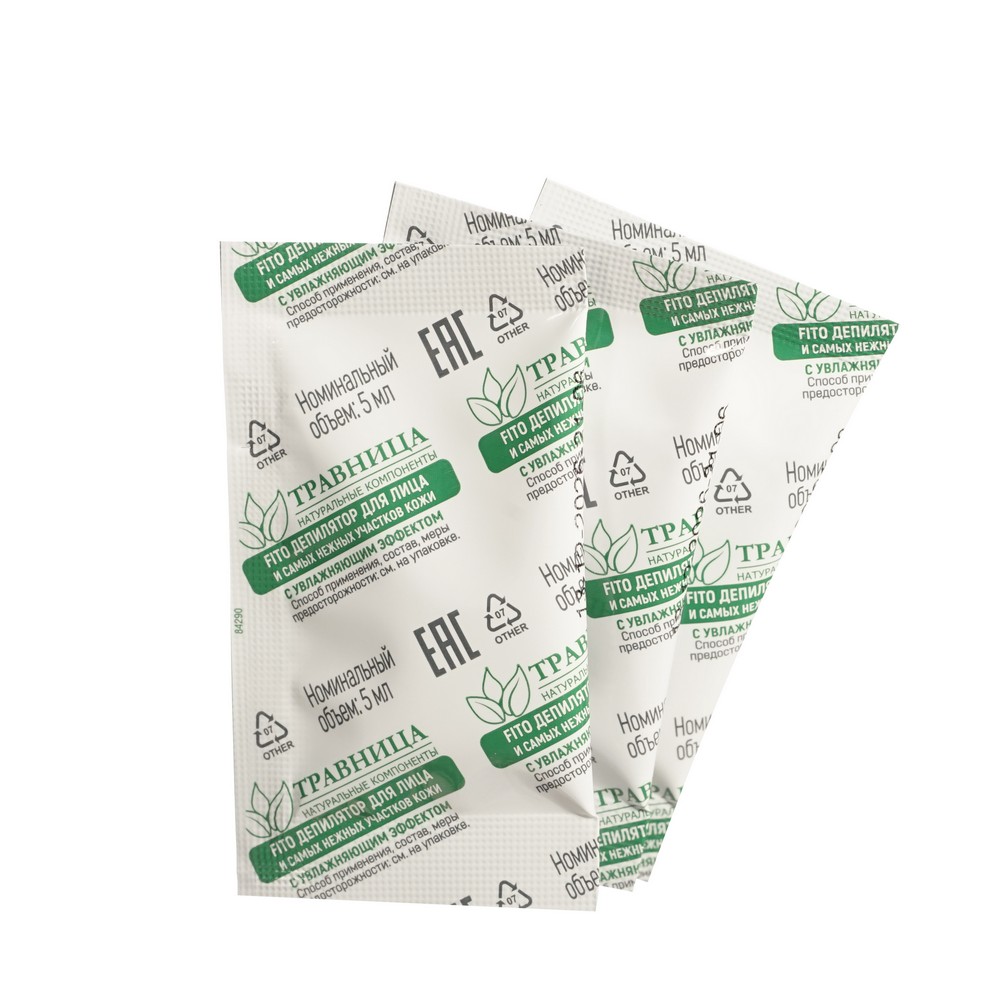 Крем - депилятор для лица Травница с увлажняющим эффектом 3*5мл