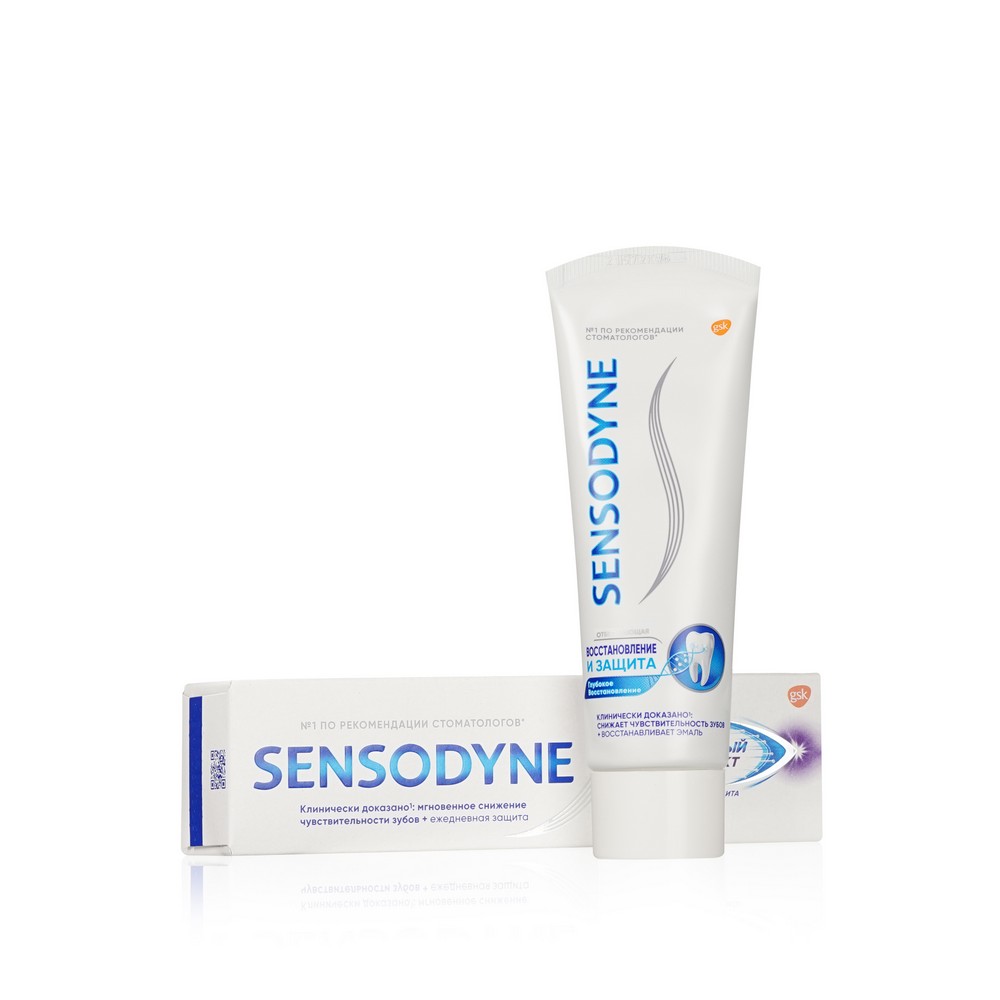 зубная паста Sensodyne с фтором " Мгновенный эффект " 75мл