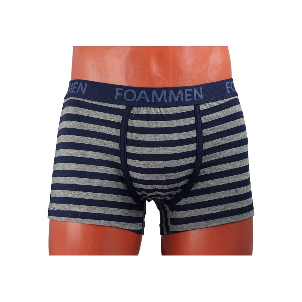 Мужские трусы - боксеры Foammen Fo80501-1 серые XXL