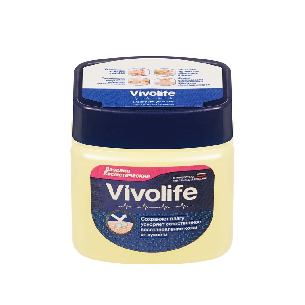 VIVOLIFE Вазелин Косметич Безаромата 61мл