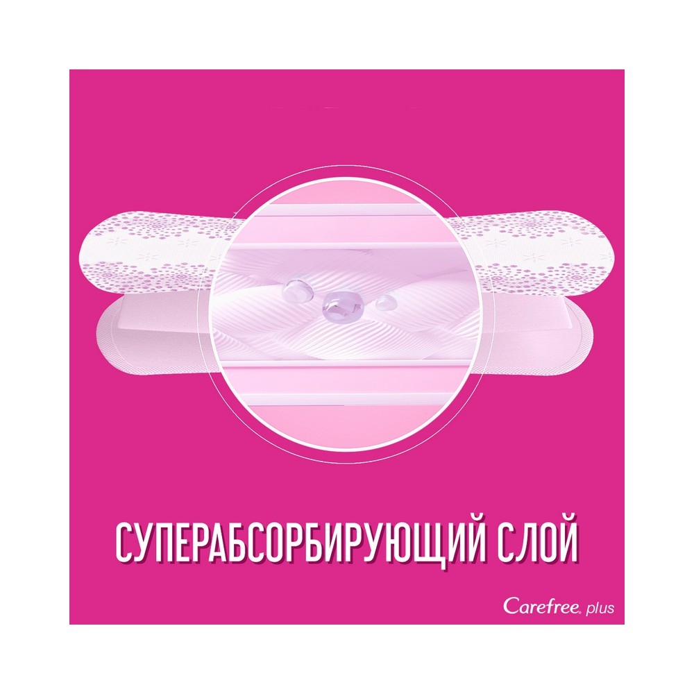 Ежедневные прокладки Carefree Plus Large Fresh 20шт