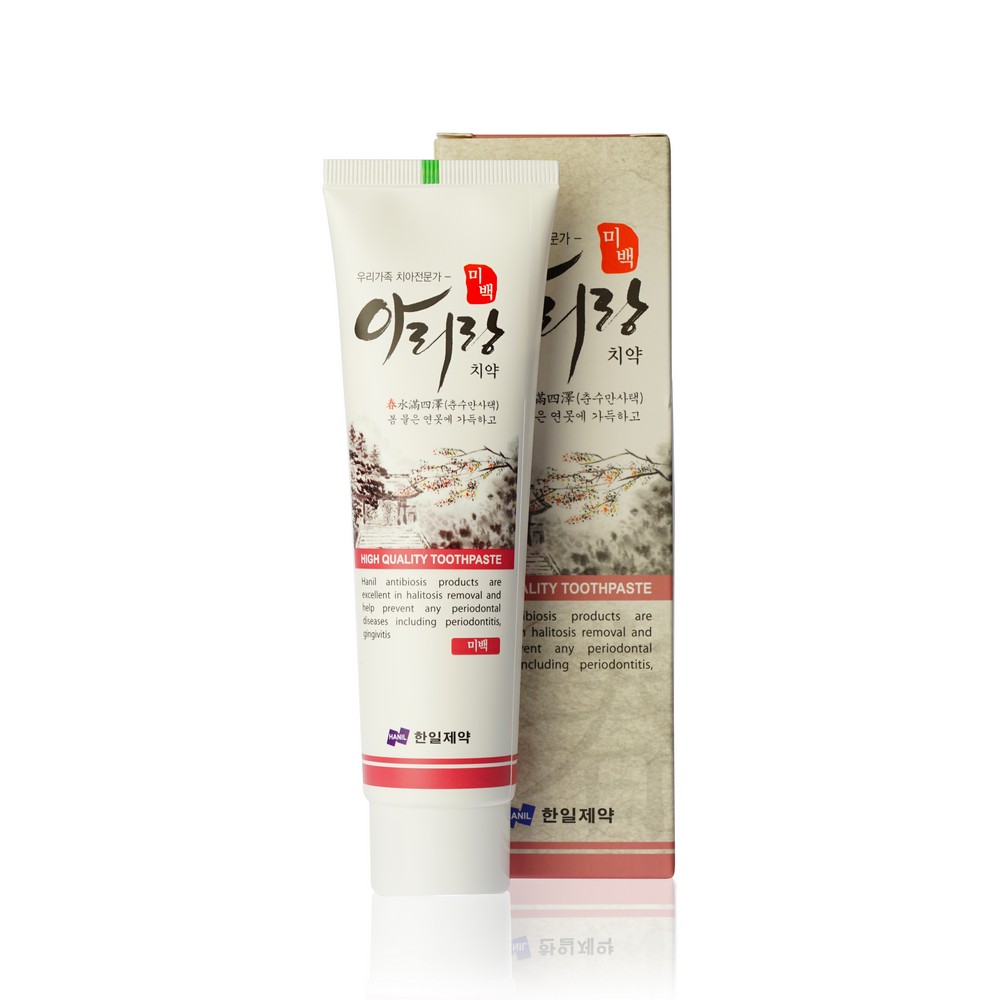 Отбеливающая зубная паста Hanil Arirang Whitening 150г
