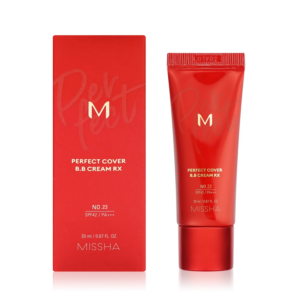 BB крем для лица Missha Perfect Cover RX " Естественное покрытие " SPF 42/PA+++ 23 20мл