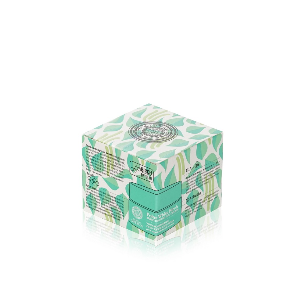 Крем - гель для лица Natura Siberica Bereza Siberica " увлажняющий " 50мл