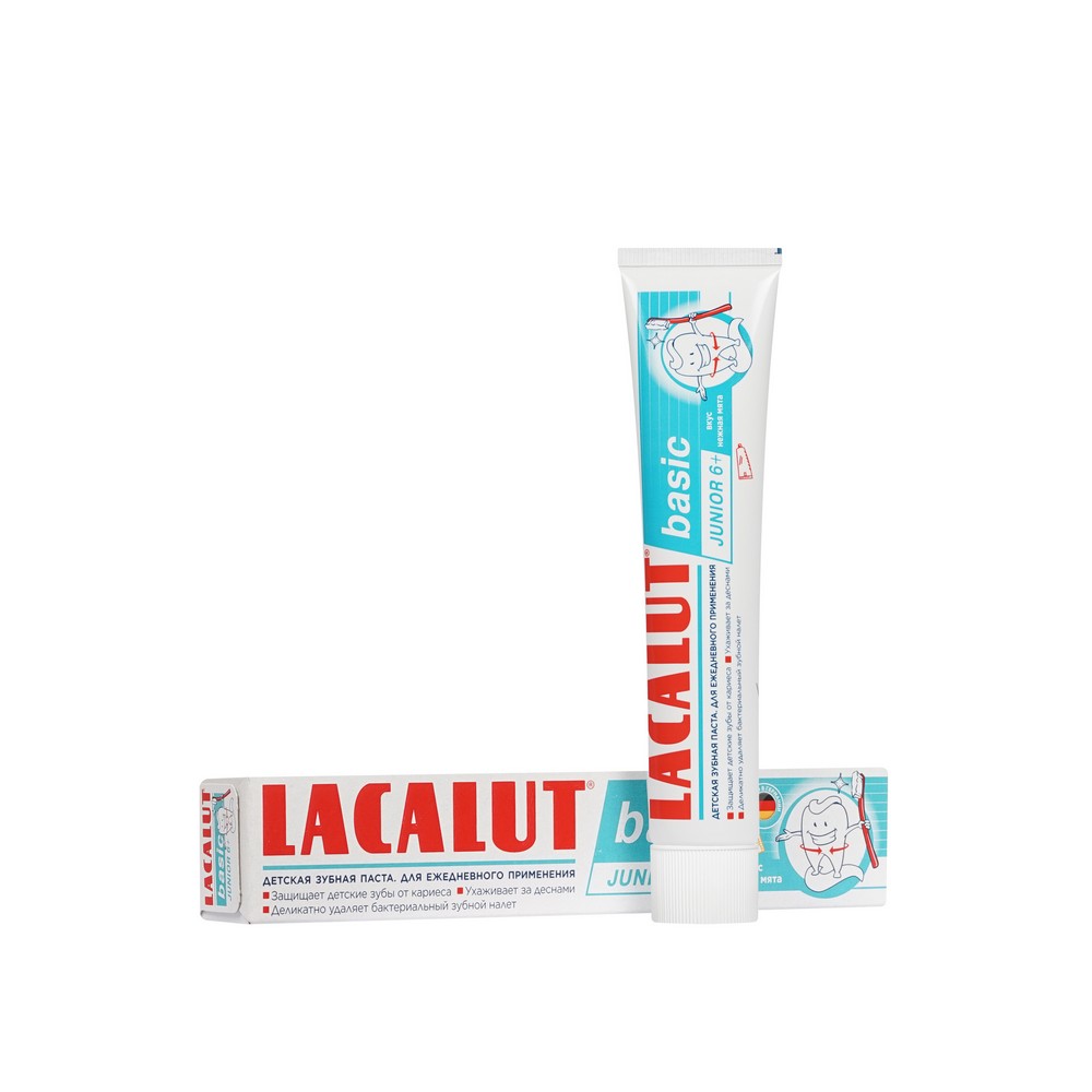 LACALUT Basic зубн. паста junior 6+ 60Г