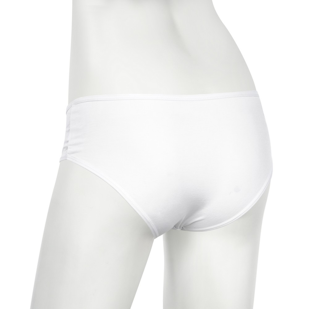женские трусы - слипы Atto белые L
