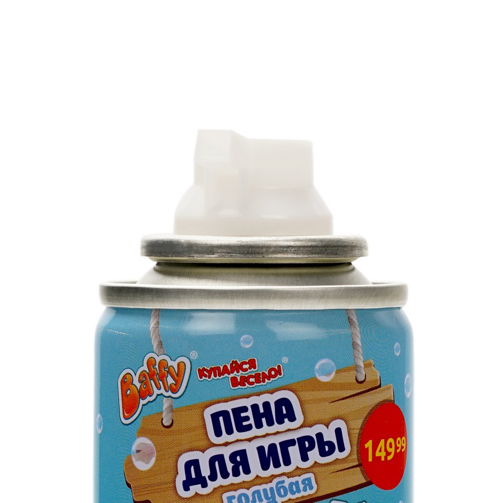 Пена для ванны Baffy Friends " Купайся весело " , Голубая , 3+ , 60мл