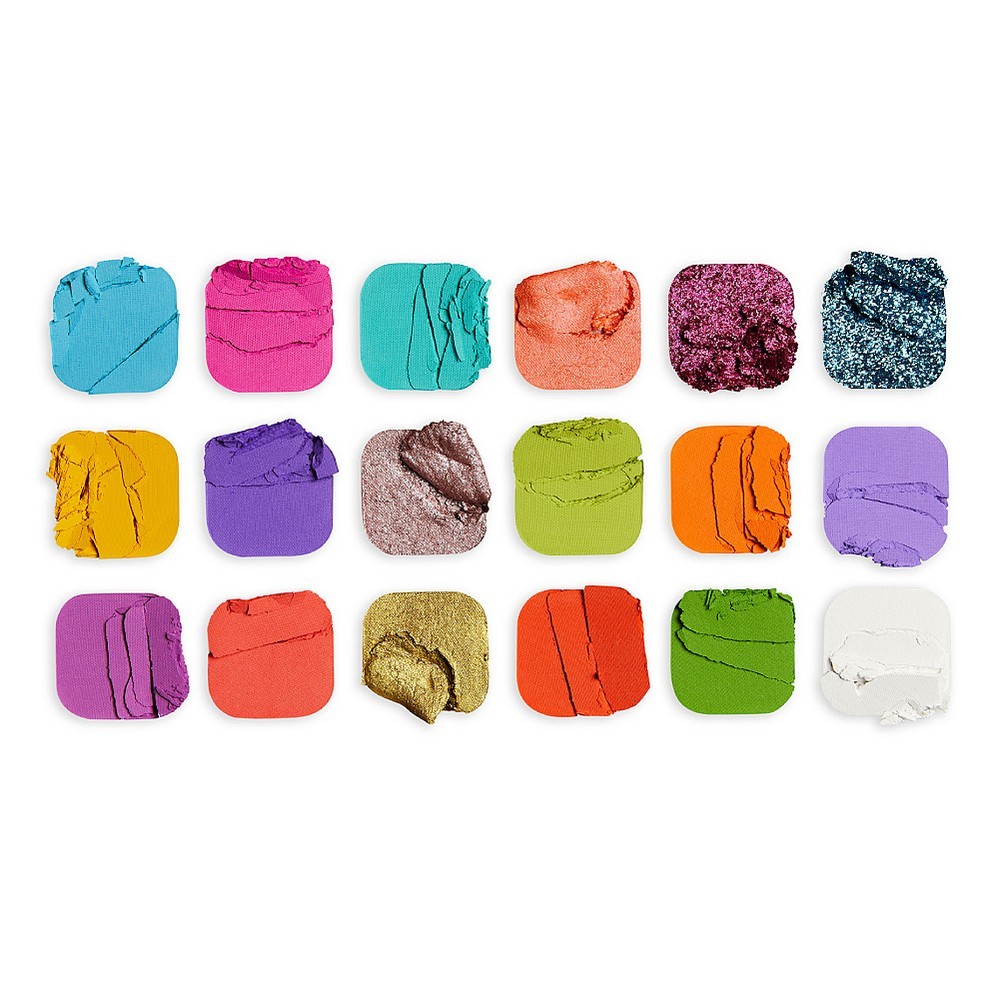 Тени для век MakeUp Revolution Forever Flawless , Bird of Paradise , 18 цветов , 19,8г