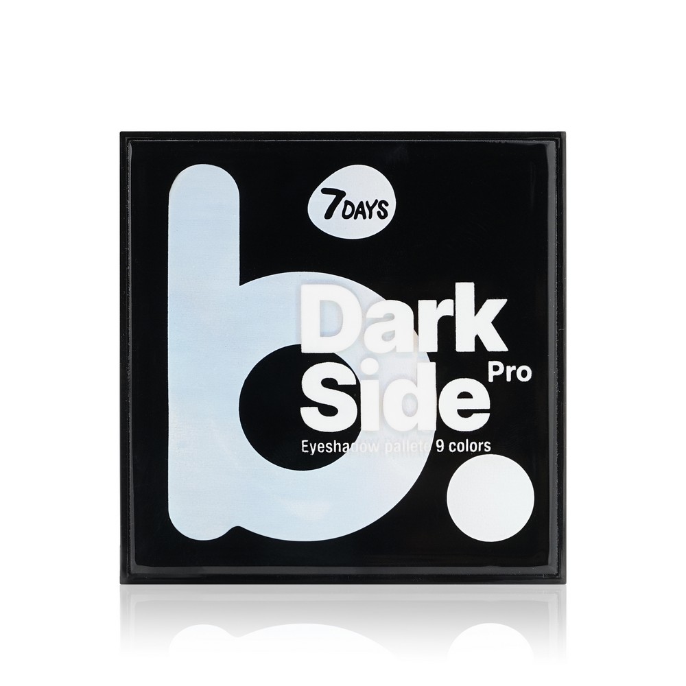 Палетка теней для век 7 days b.colour Dark Side 02 Magic Poison 9г