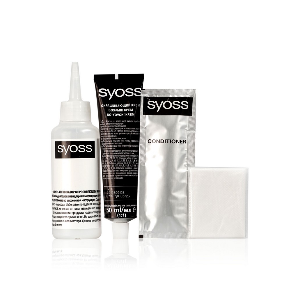 крем - краска Syoss Color стойкая для волос 8-7 Карамельный блонд 50мл