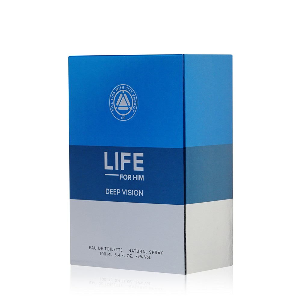 Мужская туалетная вода City Life Deep Vision 100мл