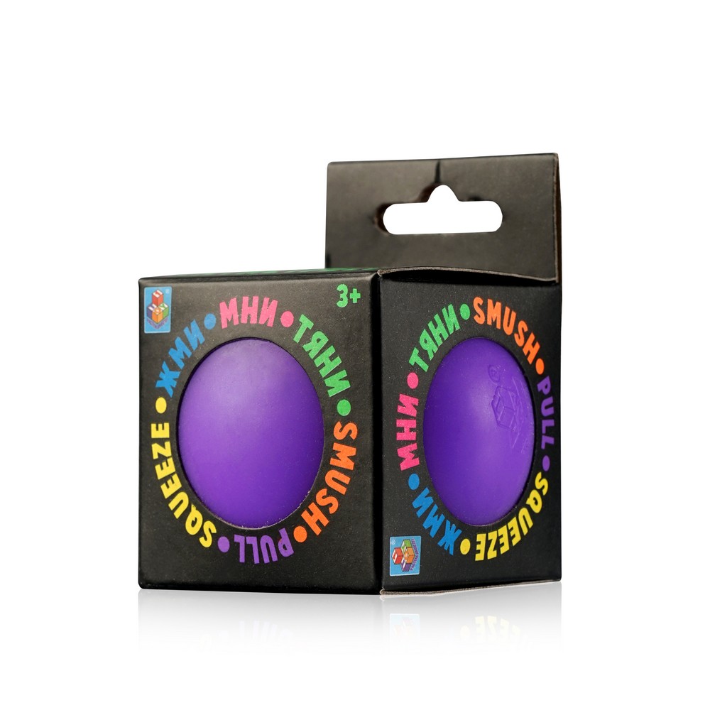 Лизун - жмяка 1 Toy Мелкие пакости " Крутой замес " шар 6см