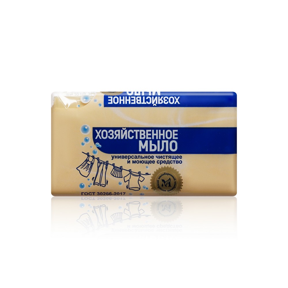 Твердое мыло ММК хозяйственное универсальное 100г