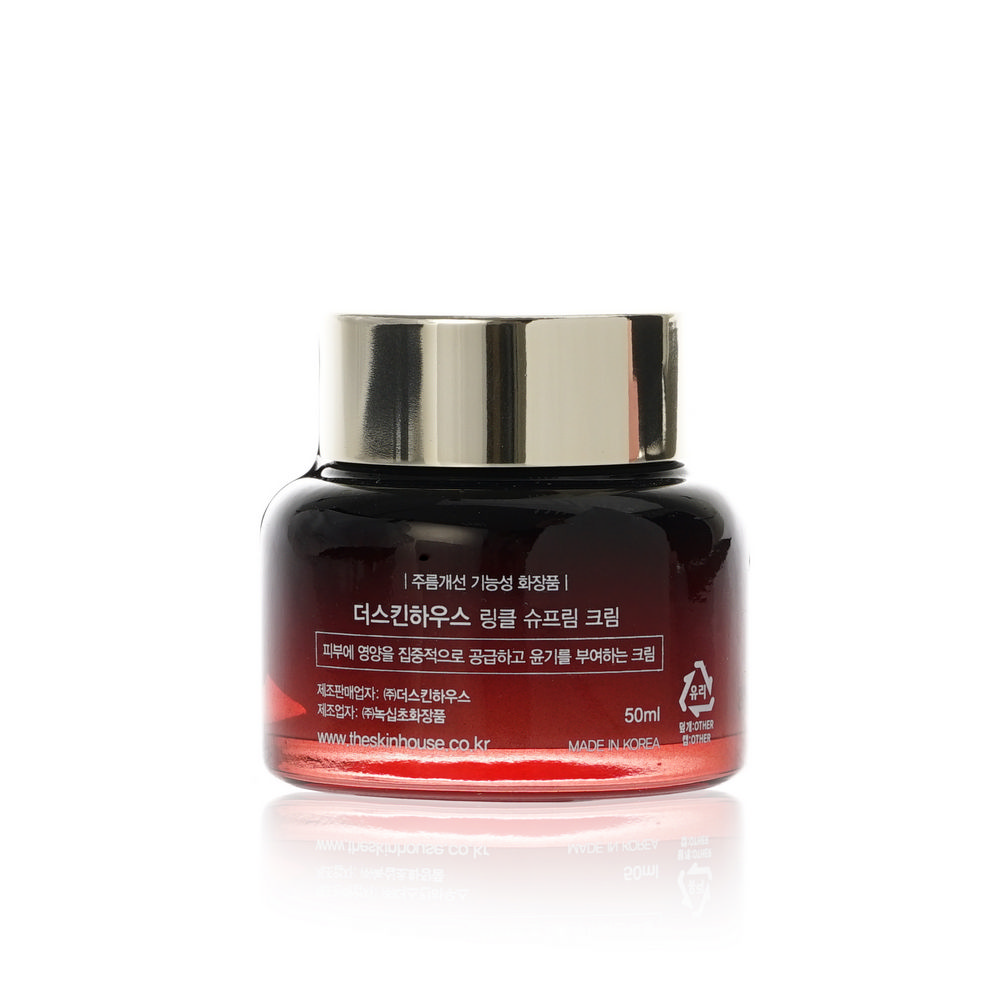 Питательный крем The Skin House Wrinkle Supreme для лица разглаживающий морщины , с женьшенем 50мл