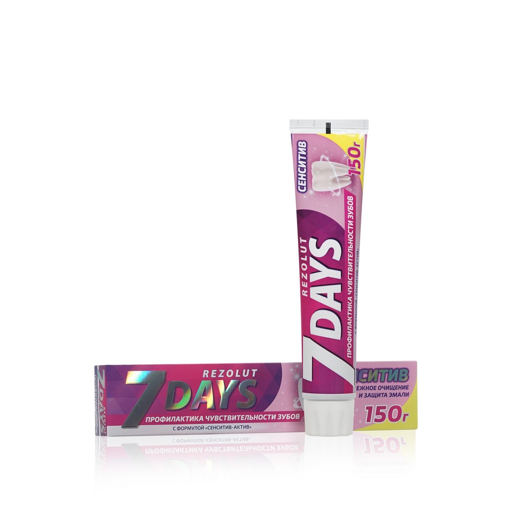 7 days Rezolut зуб паста д/чув.з. Профилактика чувствительности зубов 150Г