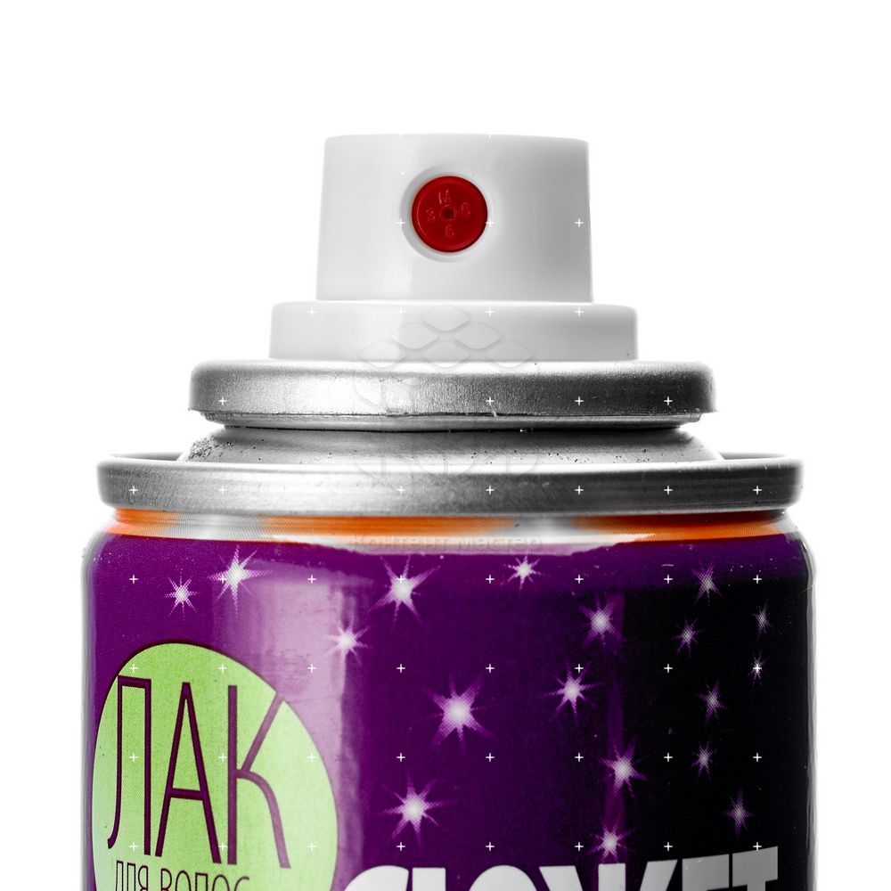 лак для укладки волос Sibiar Сюжет с блестками " Сияющая радуга " Мульти 100мл